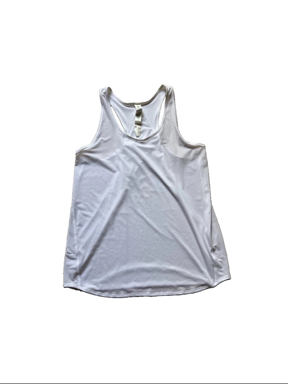 Lululemon Women's White Racerback Tank Top Size 6